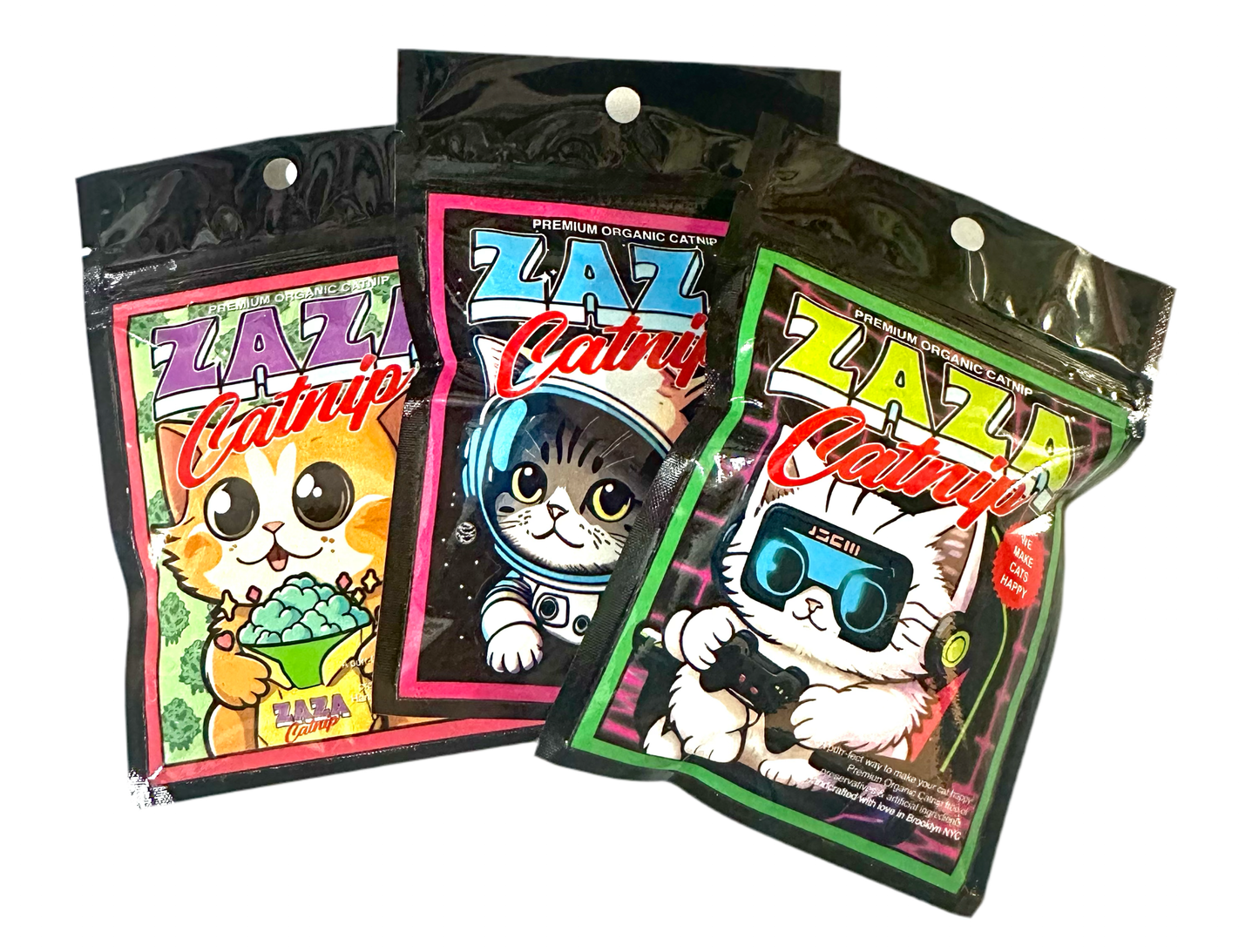 ZAZA CATNIP 3 pack